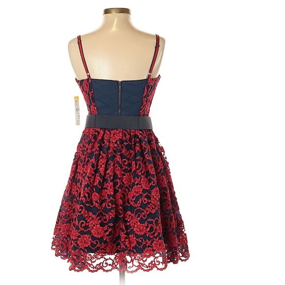 NWT. Alice + Olivia Lace Dress Sz 2 - Picture 7 of 8